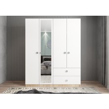 Baramolife Harika 4 Kapaklı Gardırop - G.D.H_180