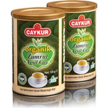 5 Adet Çaykur Organik Zümrüt Yeşil Çay 125 gr