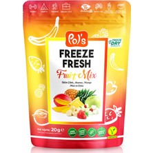 Pol's Freeze Fresh 4 Adet Pols Freeze Fresh Fruit Mix 20G