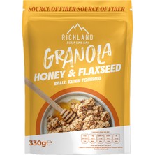 Richland 3 Adet Rıchland Granola Yulaflı Ballı ve Keten Tohumu 330G