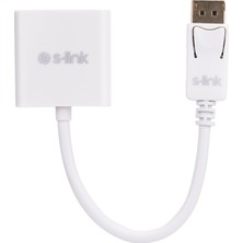 Milas Toptan S-Lınk SL-DS580 Display Port (Dp) To HDMI Çevirici Adaptör (10CM)(1923)
