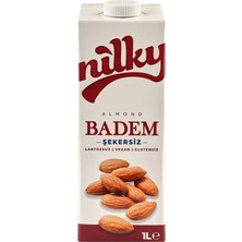 3 Adet Nilky Bademli Şekersiz Içecek 1l