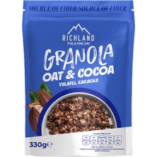 5 Adet Richland Granola Yulaflı ve Kakaolu 330 G