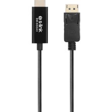 Milas Toptan S-Lınk SW-SGG43 Display Port (Dp) To HDMI Çevirici 18METRE KABLO(1923)