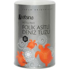 4 Adet Efsina Folik Asitli Deniz Tuzu 600 G