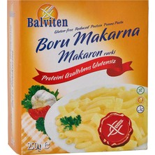 3 Adet Balviten Glutensiz Düşük Proteinli Boru Makarna 250 G