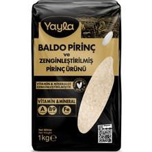 4 Adet Yayla Ekstra Zenginleştirilmiş Baldo Pirinç Ürünü 1 kg