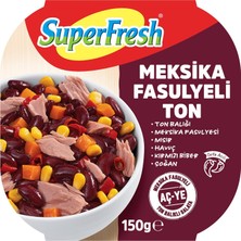3 Adet Superfresh Meksika Fasulyeli Ton 150 G