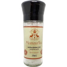 4 Adet Munzur Tuz Doğal Kaynak Tuzu Değirmen 110 G