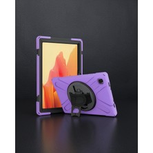 Elivora Samsung Galaxy T220 Tab A7 Lite 8.7 - Amazing Tablet Kılıf - Mor