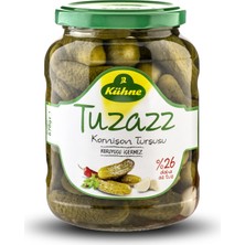 3 Adet Kühne Az Tuzlu Kornişon Turşu 670 G