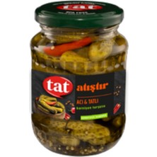 5 Adet Tat Acı & Tatlı Kornişon Turşusu 350 G