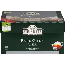5 Adet Ahmad Tea Earl Grey Demlik Poşet Çay 100'LÜ 320 G