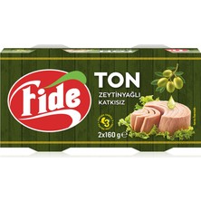 5 Adet Fide Zeytinyağlı Ton Balığı 2X160 G