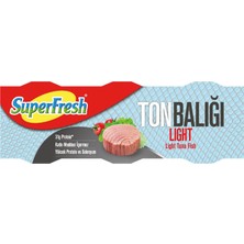 2 Adet Superfresh Light Ton Balığı 3X75 G