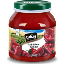 5 Adet Tukaş Tatlı Biber Salçası Cam Pet 1650 G