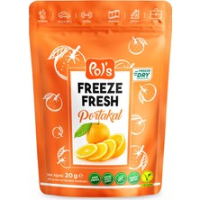 4 Adet Pol's Freeze Fresh Dilim Portakal 20 G