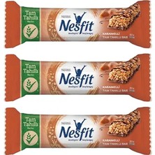 4 Adet Nesfit Tam Tahıllı Karamelli Bar