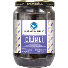 3 Adet Marmarabirlik Dilimli Siyah Zeytin