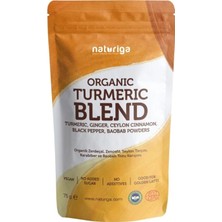3 Adet Naturiga Organik Zerdeçal Karışımı 75 G