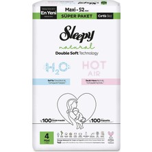 5 Adet Sleepy Natural Double Soft No:4 Midi Süper