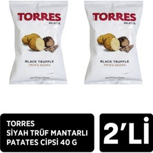 4 Adet Torres Siyah Trüf Mantarlı Patates Cipsi 2 x 40 G