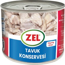 5 Adet Zel Tavuk Konservesi 200 G