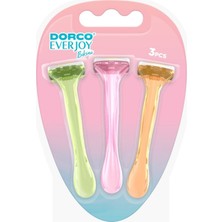 5 Adet Dorco Everjoy Shai Bikini Tek Bıçaklı Kullan At 3'lü