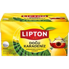 2 Adet Lipton Doğu Karadeniz Çayı Demlik Poşet 100'LÜ