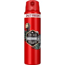4 Adet Old Spice Deodorant Sprey Wolfthorn 150 ml