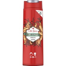 4 Adet Old Spice Duş Jeli & Şampuan 400 ml Bearglove