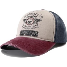 Marka Kolik Vintage Eskitme Yıkamalı Retro Model Pamuklu Unisex Erkek Kadın Beyzbol Kot Şapkalar