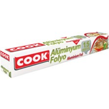 5 Adet Cook Aluminyum Folyo 15 M