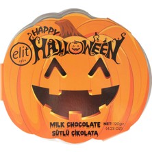 5 Adet Elit Halloween Emoji Çikolata Bal Kabağı Kutu 120 G