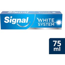 5 Adet Signal White System Diş Macunu 75 ml