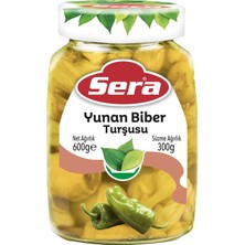 3 Adet Sera Yunan Biber Turşusu 600 G