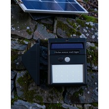 Hcc Trend Güneş Enerjili Hareket Sensörlü 20 LED Duvar Lambası Uczsensörlülamba1