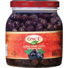 2 Adet Öncü Salamura Siyah Zeytin 2xs 1000 G