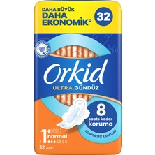 4 Adet Orkid Ultra Ekstra Dörtlü Paket Normal Ped 32'li