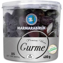 5 Adet Marmarabirlik Doğal Siyah Zeytin Gurme Xs (321-350) 400G