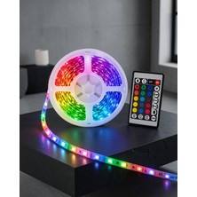 Hcc Trend Rgb Şerit LED 5 Metre 2835 Smd Kumandalı UCZZ5MRGBLED-2