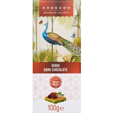 5 Adet Choccom Dubai Bitter Çikolata 100 G
