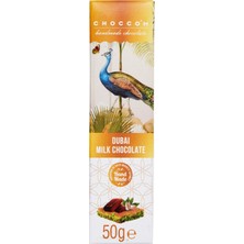 3 Adet Choccom Sütlü Dubai Çikolatası 50 G