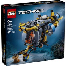 2 Adet LEGO 42201 Technic Derin Deniz Araştırma Denizaltı