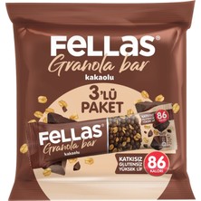 4 Adet Fellas Kakaolu Granola Bar 3 x 23 G