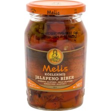 4 Adet Melis Közlenmiş Dilmli Jalapeno Biber Turşusu 340G