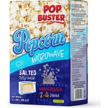 4 Adet Pop Buster Tuzlu Mikrodalga Mısır 300 G