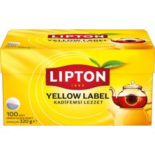 2 Adet Lipton Yellow Label Demlik Poşet Siyah Çay 100'LÜ