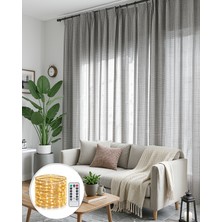 Hcc Trend LED Işık Perde 8 Modlu Zaman Ayarlı USB UCZZZ3X3GÜNIŞIĞIKUMANDALIPERDE-6