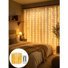 Hcc Trend Dekoratif Perde Peri LED Günışığı 8 Fonksiyonlu UCZZZ3X3GÜNIŞIĞIKUMANDALIPERDE-8